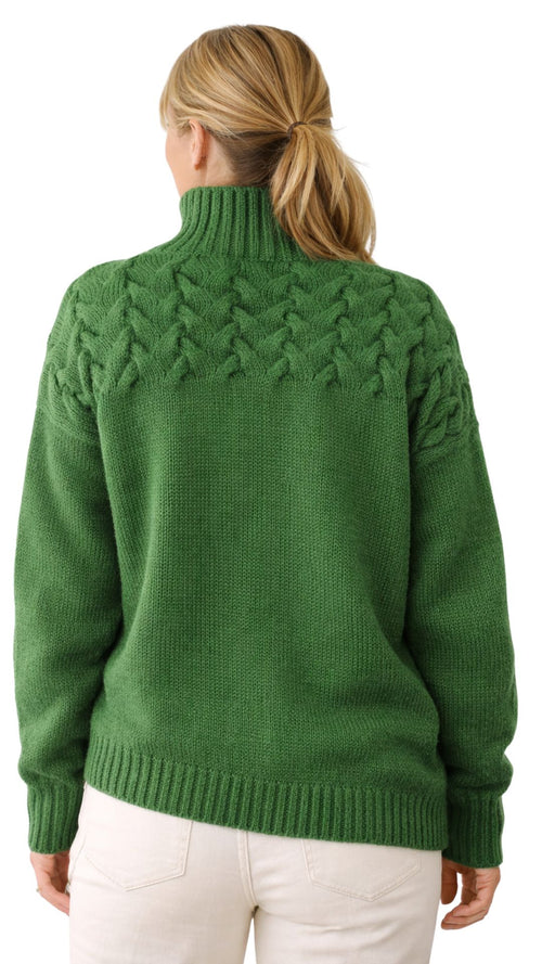 Clara | Cable Knit Turtleneck Sweater for Women