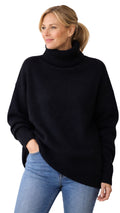 Emma | Oversized Turtleneck Knit Sweater for Women