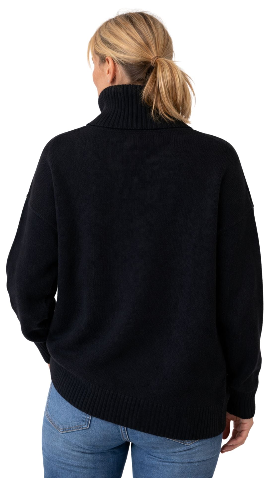 Emma | Oversized Turtleneck Knit Sweater for Women